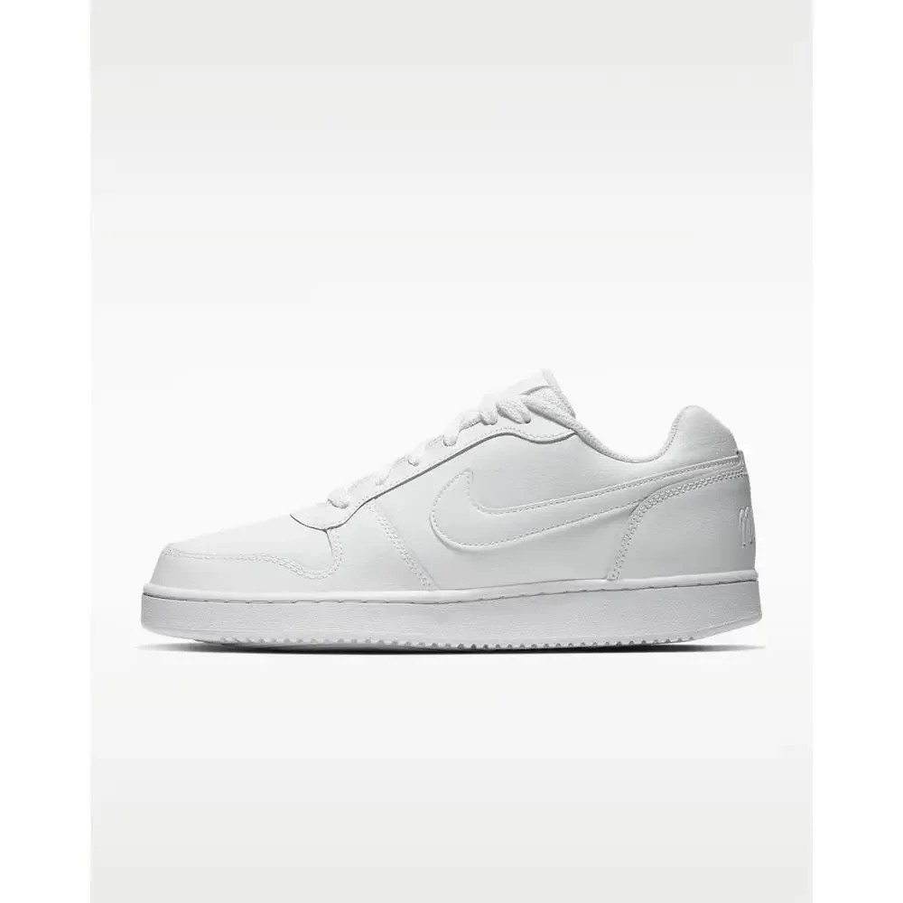 Nike Ebernon Low AQ1779-100 Sneakers Women's US 5 W White Leather Shoes HTAT1489